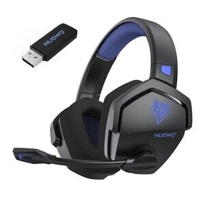 NUBWO G06 Dual Wireless Gaming Headset wth Microphone Orange Wireless+Bluetooth2